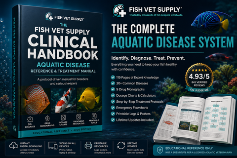 Fish Vet Supply providing expert aquatic disease diagnostics and treatments for healthy fish care solutions.