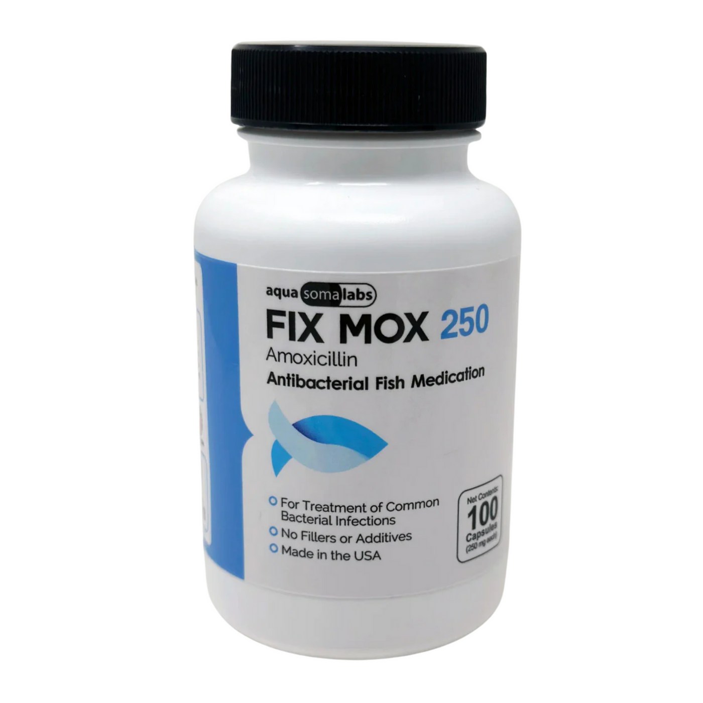 fish mox Aquarium Amoxicillin 250mg 100 capsules