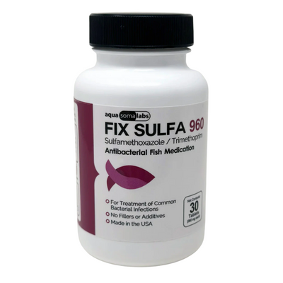 Fish Sulfa Forte - Sulfamethoxazole 800 mg, Trimethoprim 160 mg 30 Tablets